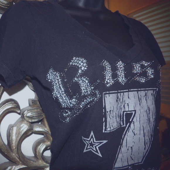 RUSH COUTURE BLACK WITH BLING TEE SHIRT FOR WOMEN - JERSEY SHORE ORIGINAL - Picture 6 of 11